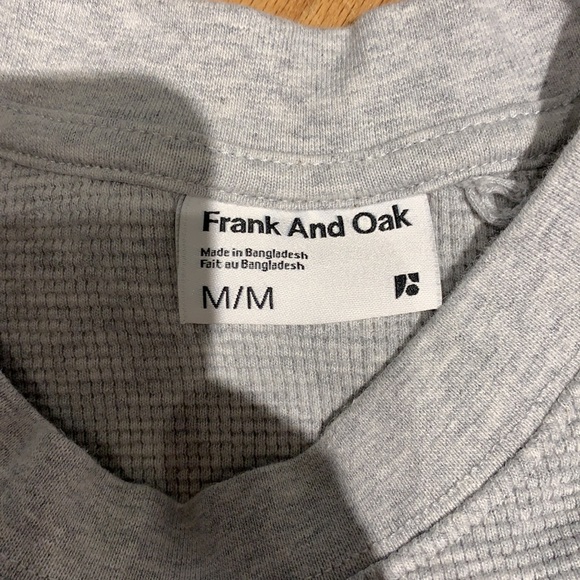 Frank and Oak Waffle Crewneck - Picture 3 of 4
